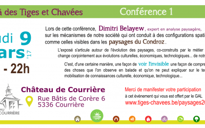 Conférence « paysages » – jeudi 9 mars