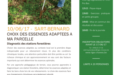 Formation Forêts : Régénération ; le 10 juin 2017