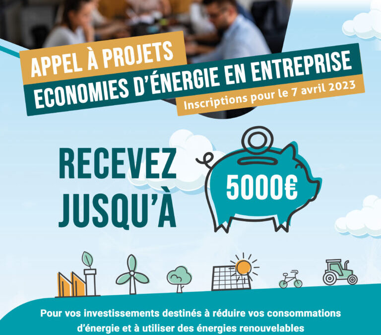 Appel à projets « économies d’énergie en entreprise »