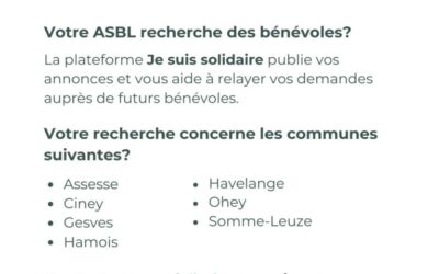 La plateforme Je suis solidaire publie vos annonces!